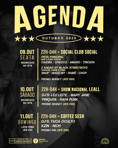 SEMANA COM FERIADO É ESPECIAL, NÉ? E O COFFEESHOP TEM OS MELHORES ROLÊS PRA QUEM VAI VIVER TODOS OS DIAS 🪩🔥