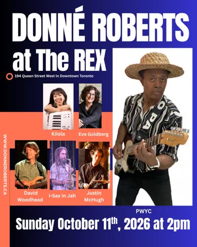Donné Roberts at The REX