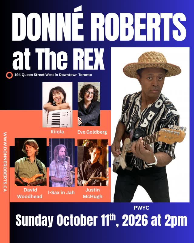 Donné Roberts at The REX