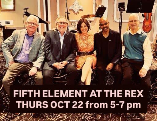Fifth Element jazz quintet returning to The Rex Hotel