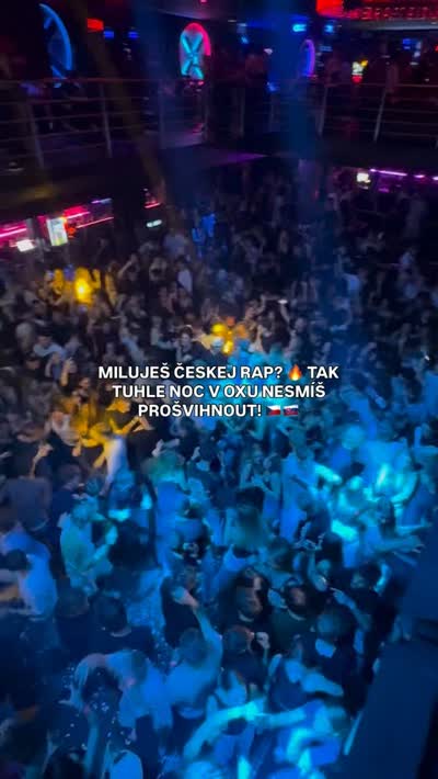 CZ/SK RAP NIGHT V OXU!