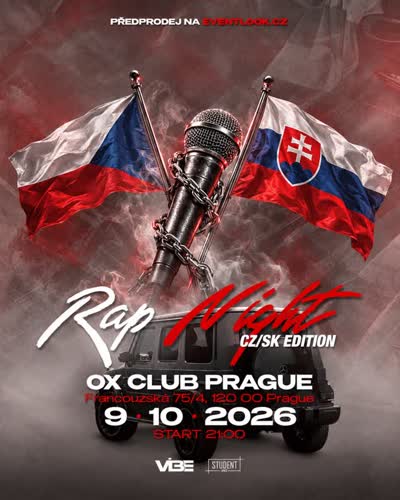 RAP NIGHT CZ/SK EDITION V OXU!
