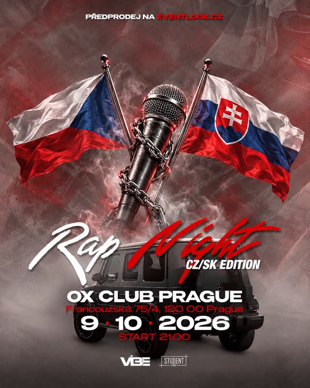 RAP NIGHT CZ/SK EDITION V OXU!