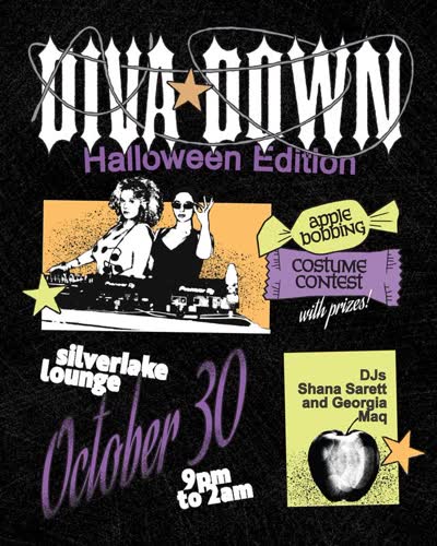 Diva Down at The Lounge ft DJs Shana Sarett & Georgia Maq