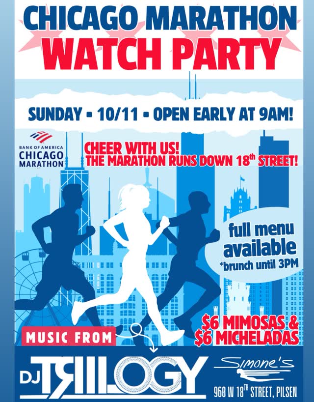 Chicago Marathon Watch Party