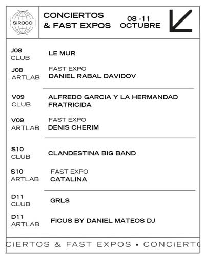 CONCIERTOS & FAST EXPOS
