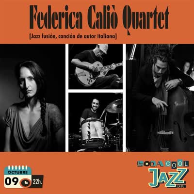 Jazz frusión a la italiana com Federica Caliò Quartet