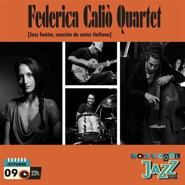 Jazz frusión a la italiana com Federica Caliò Quartet