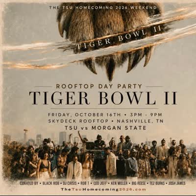 Tiger Bowl II Rooftop Day Party