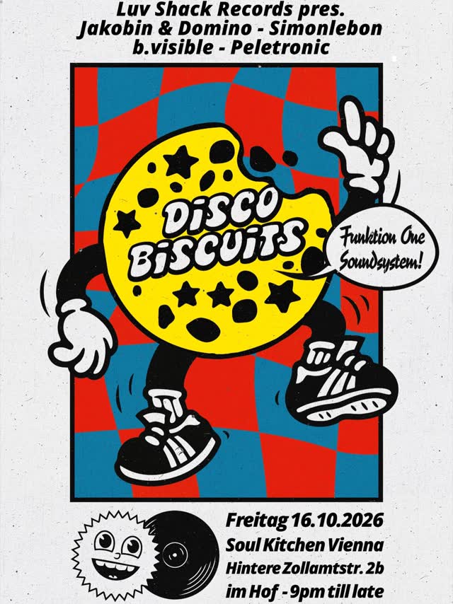 Disco Biscuits - Oct. 16th, 2026 - Soul Kitchen Vienna