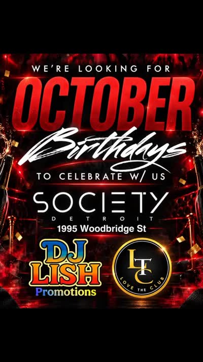 BOOK YOUR BIRTHDAY PACKAGE AT Society Night Club