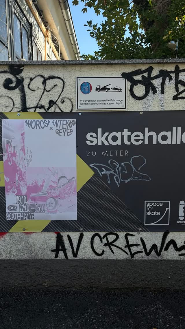 AMOROSA × ANTENNE GEYER take over @spaceforskate for seven hours of house, grooves, disco, heavy basslines and everything in between.
