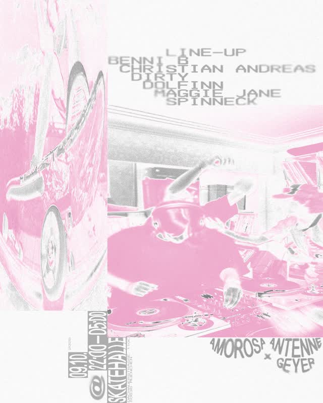 Meet the lineup. amorosa and ANTENNE GEYER share one room for the first time.