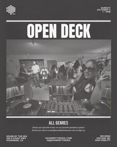 Sun 10.11 Live Set Lineup (Blank Frank, KAZNYK, NYSA, DJ SevenMindS)