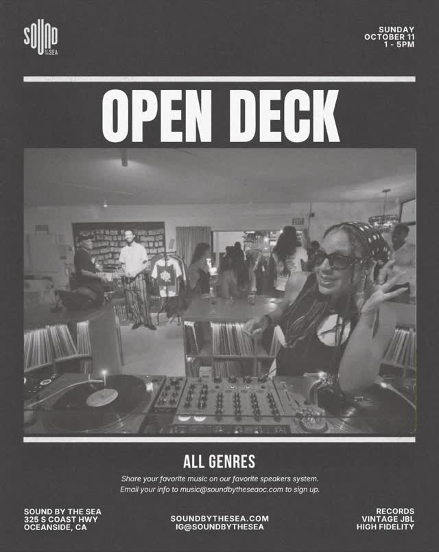 Sun 10.11 Live Set Lineup (Blank Frank, KAZNYK, NYSA, DJ SevenMindS)