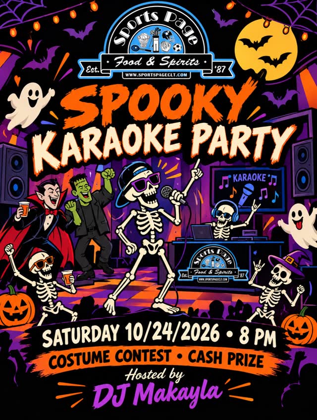 Spooky Karaoke Party