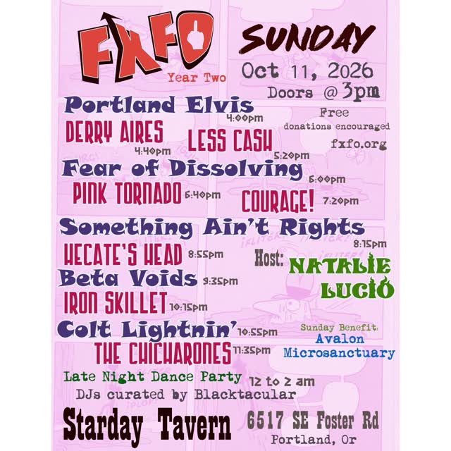 Sunday FXFO Flyer!!!!