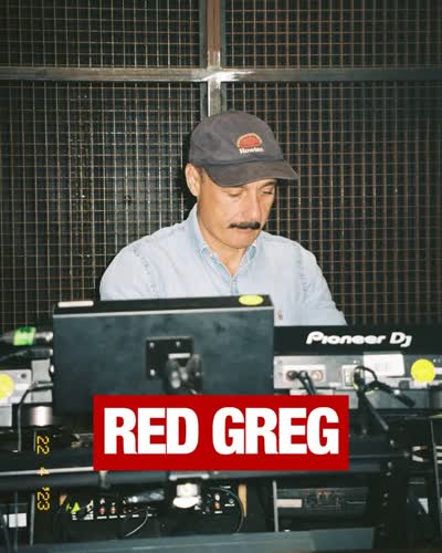 Your favourite DJ’s favourite DJ, Red Greg lands in Rome this Friday 9th of October at Alcazar Club ❤️