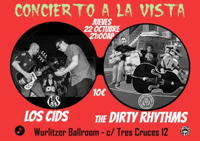 Garage y r'n'r en Wurlitzer Ballroom