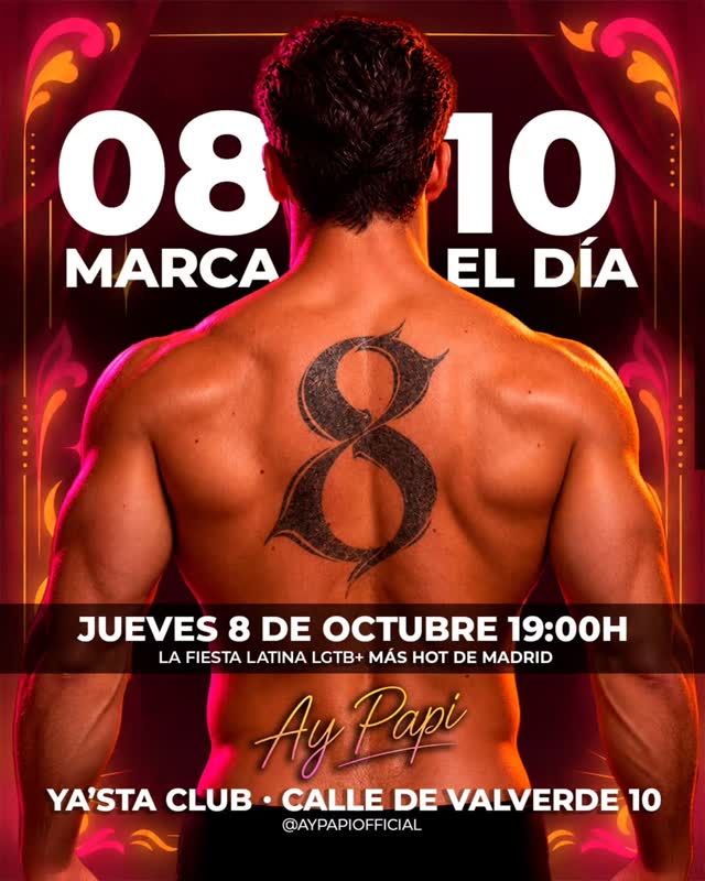AY PAPI @ Ya’sta Club - Fiesta Latina LGTB+