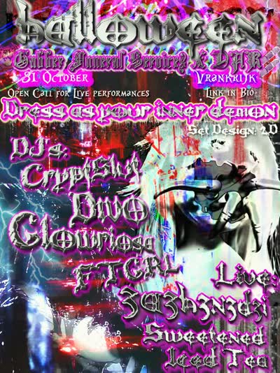 Halloween Gubber Funeral Service x D'AR