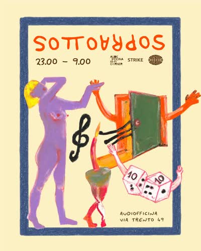 sabato 10 ottobre torniamo Sottoɐɹdos ad @audiofficina.corner