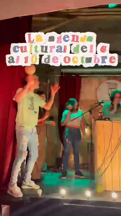 La agenda cultural del 8 al 10 de octubre