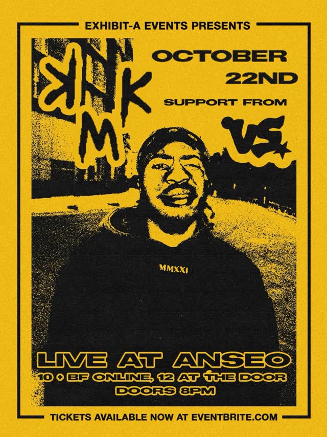 Happy to announce I’ll be support and Kid Kuba on the 22nd of October in @anseobar I’ll be wearing my birthday suit so I’ll see you there ticket link in my bio.