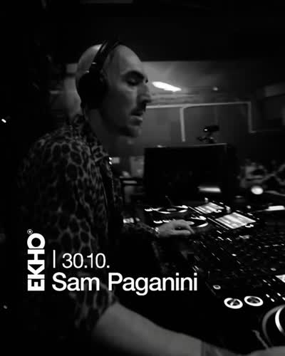 El italiano no necesita presentación. Una de las figuras claves del techno europeo vuelve a nuestra sesión con un objetivo claro: que vuestra previa a Halloween sea absolutamente inolvidable 🎃