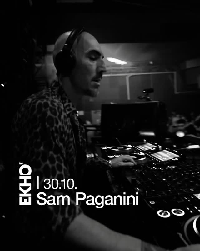 El italiano no necesita presentación. Una de las figuras claves del techno europeo vuelve a nuestra sesión con un objetivo claro: que vuestra previa a Halloween sea absolutamente inolvidable 🎃