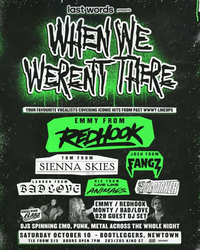 When We Weren't There