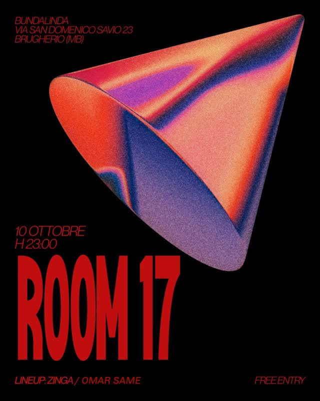 La Room 17 è il nostro tributo alla Tech house.