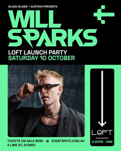 JUST ANNOUNCED: WILL SPARKS