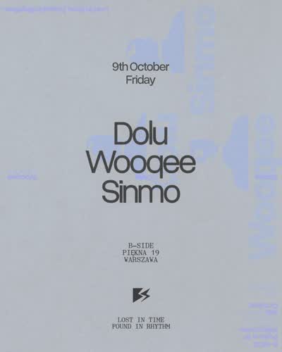 Electric night at B-SIDE featuring Dolu, Wooqee, and Sinmo