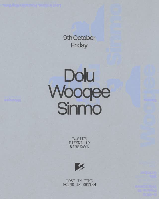 Electric night at B-SIDE featuring Dolu, Wooqee, and Sinmo