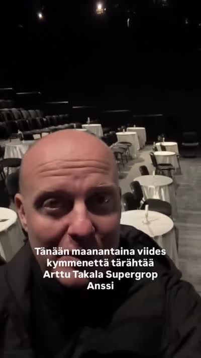 Tänään maanantaina viides kymmenettä tärähtää Arttu Takala Supergroup Anssi