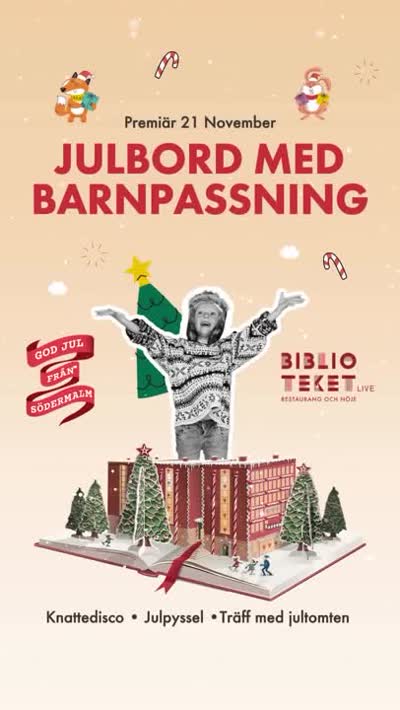 Julbord med Barnpassning