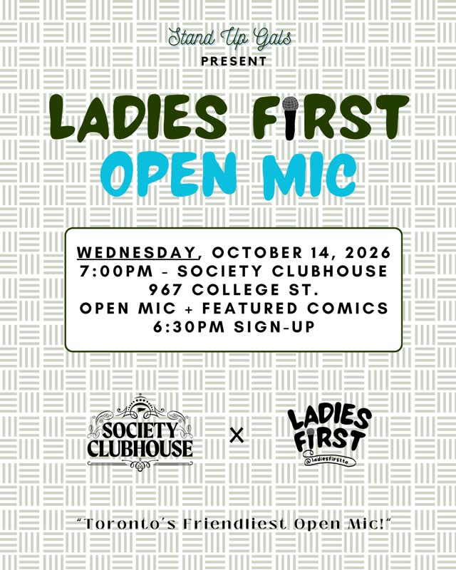 Ladies First Open Mic