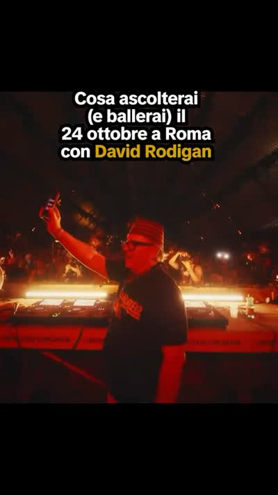 DAVID RODIGAN a ROMA