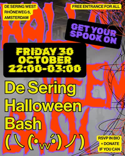 The De Sering Community hosts: Our first Halloween Bash