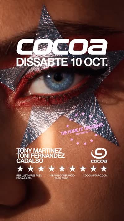 Dissabte 10 Octubre - COCOA