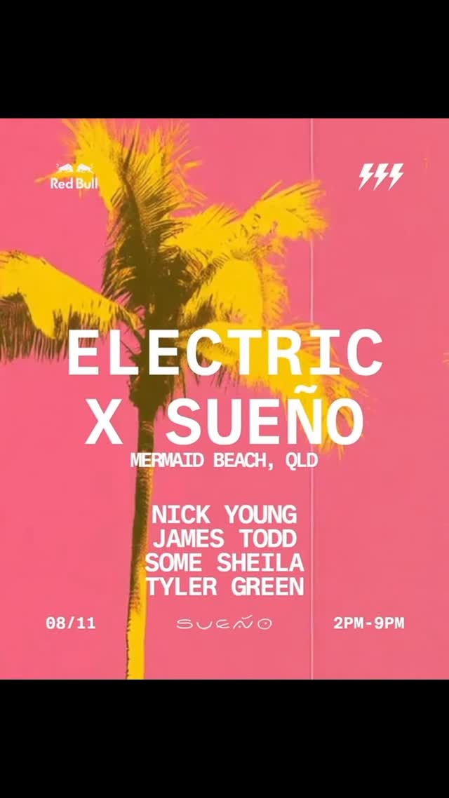 Electric x Sueño Rooftop. Melbourne to Mermaid Beach for one Sunday in the sun.