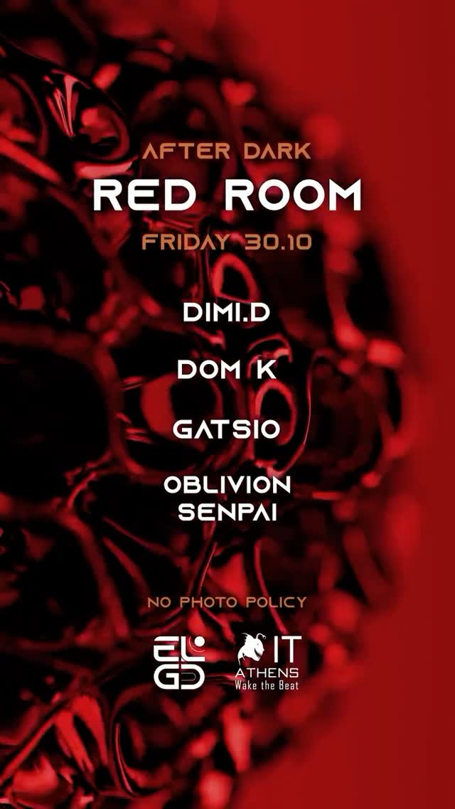 AFTER DARK — RED ROOM