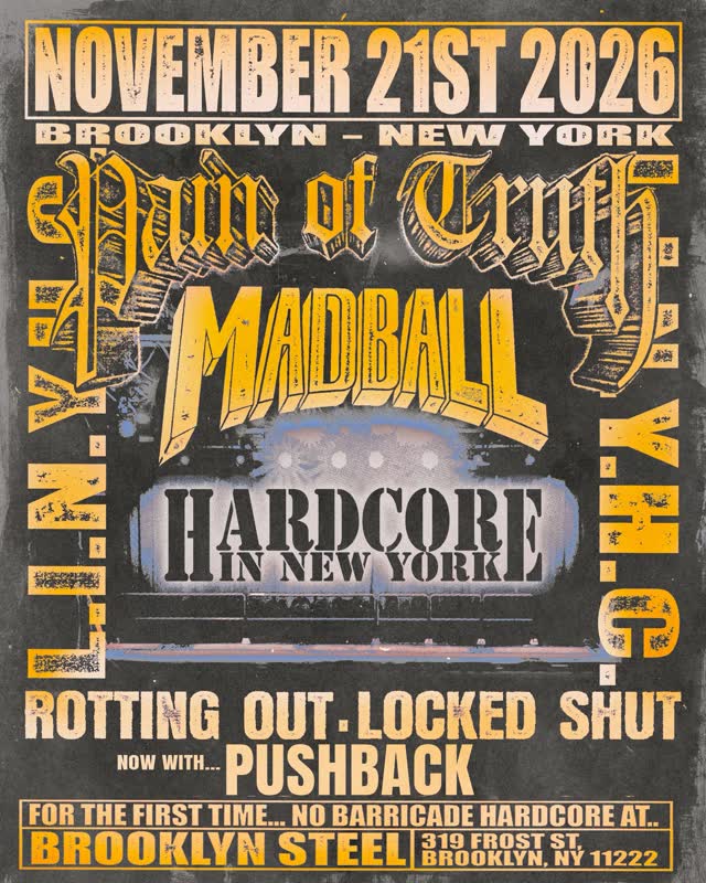 Pain of Truth / Madball / Hardcore in New York