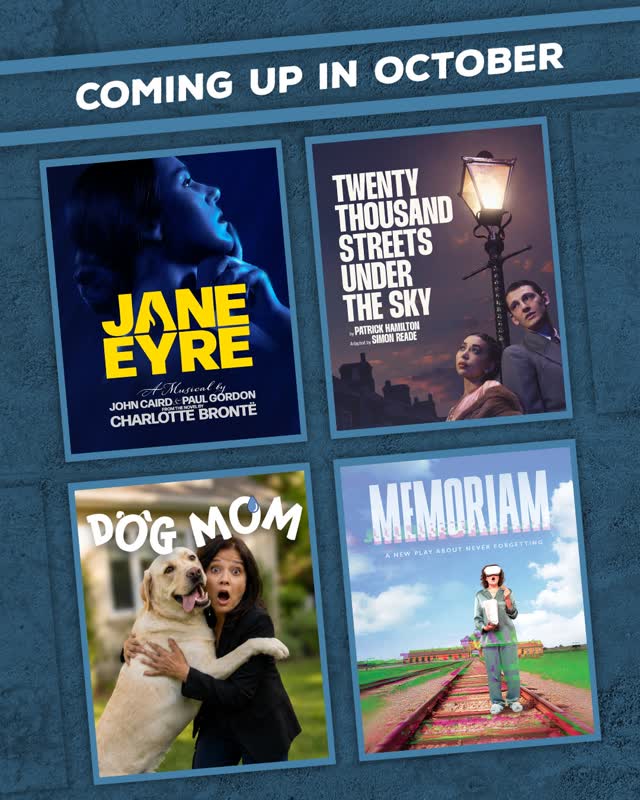 Dog Mom, Memoriam, Jane Eyre, Twenty Thousand Streets Under the Sky