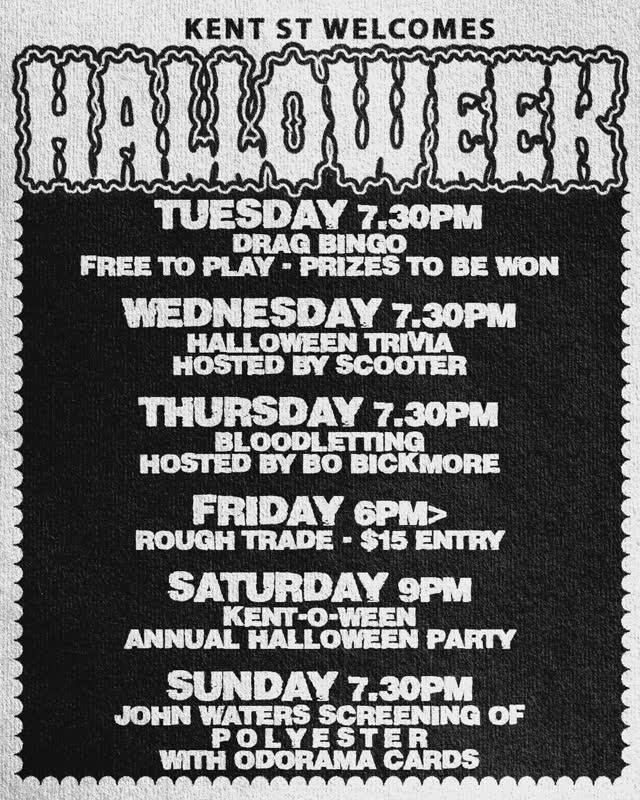 Kent St Halloween Week