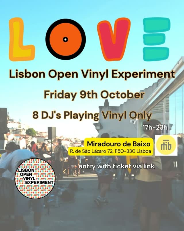 Renegade Masters Vinyl Night at Miradouro de Baixo