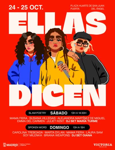 Festival “ELLAS DICEN, en femenino plural” - Slam Poetry & Spoken Word