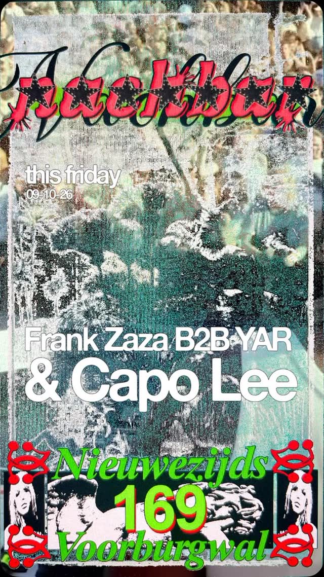 Backbar this friday