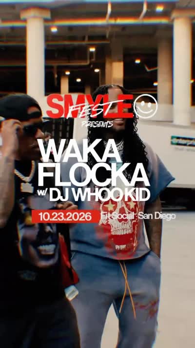 WAKA FLOCKA AT SMYLE FEST